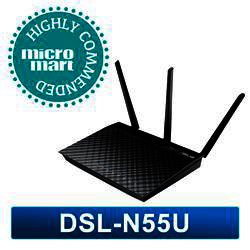 Asus DSL  N55U Black Diamond Dual Band Wireless  N Gigabit